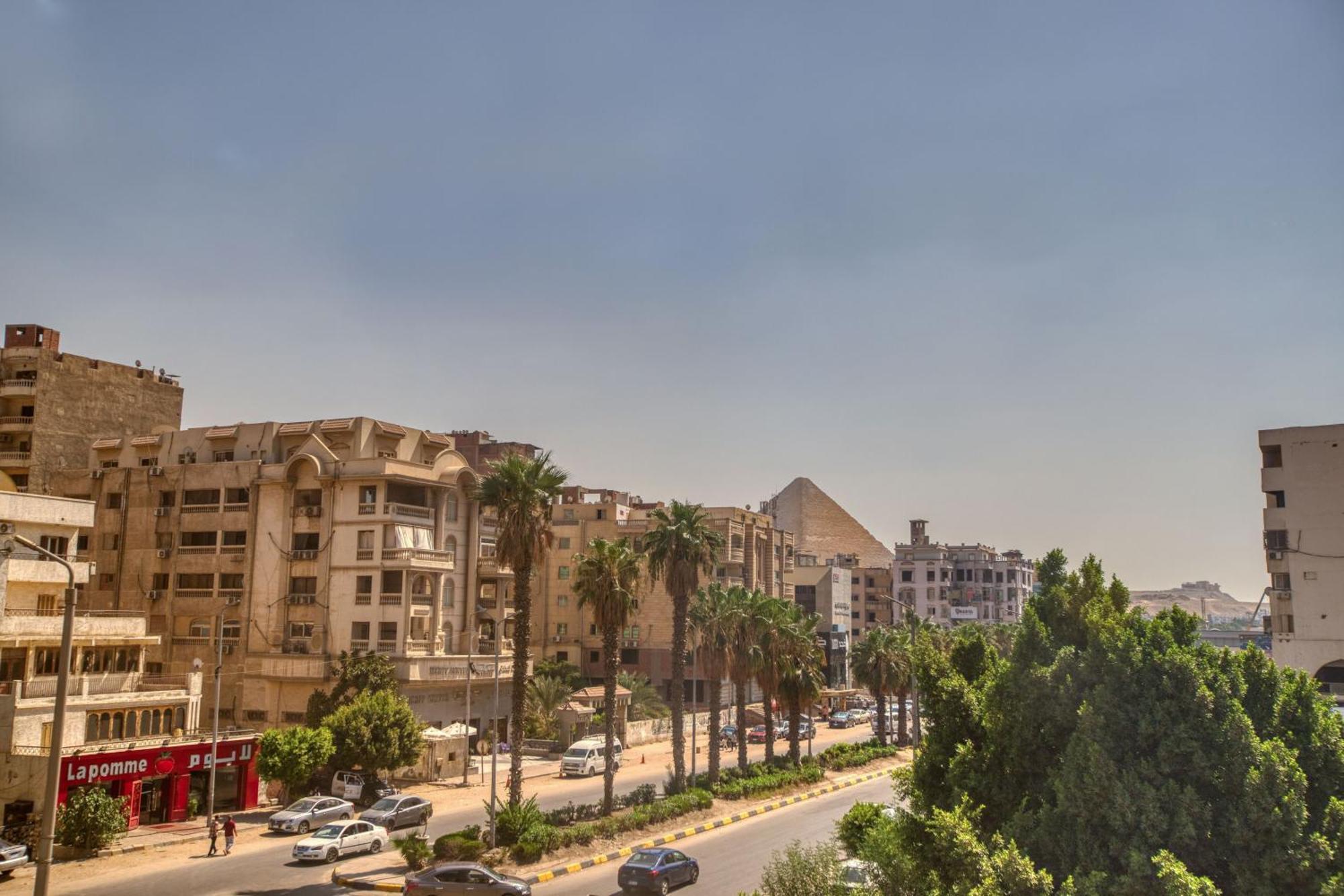 Khattab Pyramids View Hotel Kafret el-Gabal Exterior foto