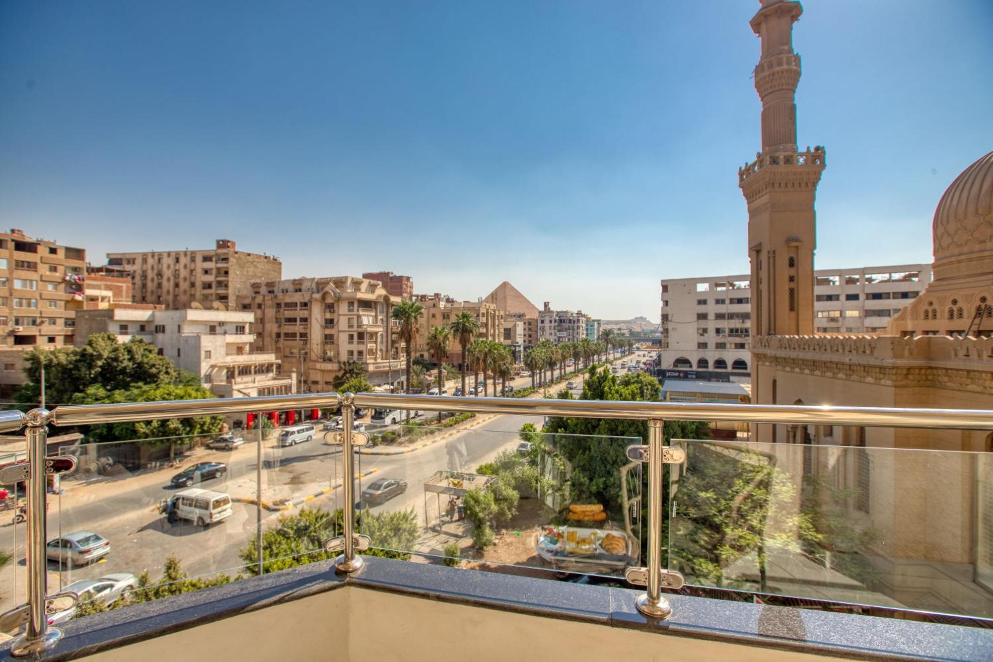 Khattab Pyramids View Hotel Kafret el-Gabal Exterior foto